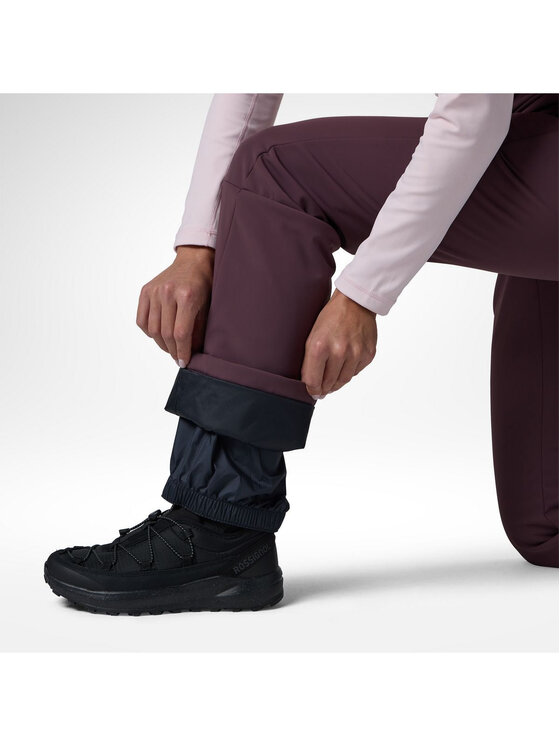 Rossignol Rossignol Spodnie narciarskie W Ski Softshell Pant Fioletowy Slim Fit