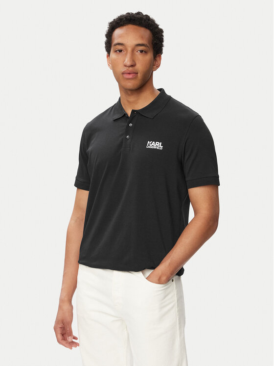 KARL LAGERFELD Tricou polo 745780 563235 Bleumarin Regular Fit