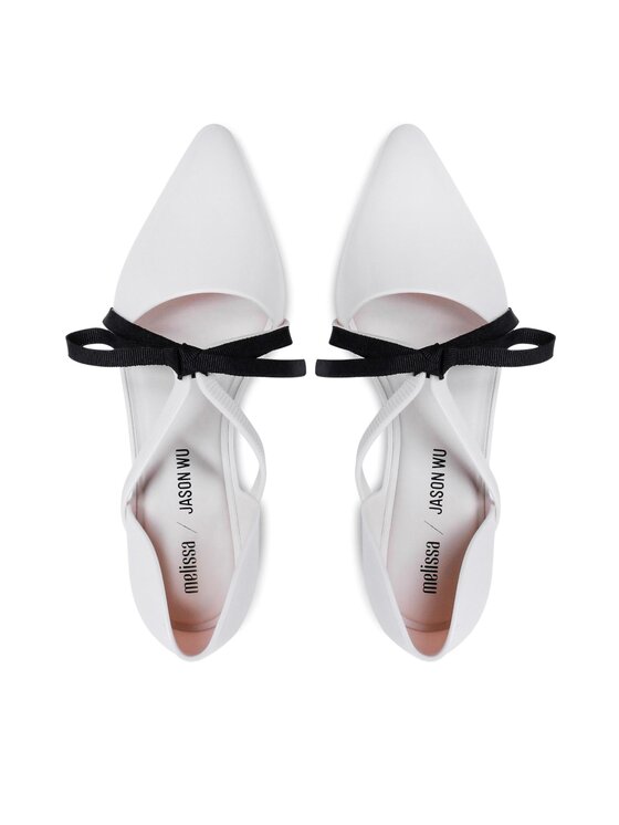 Melissa Melissa Балетки Pointy Stripe Jason 33435 Білий