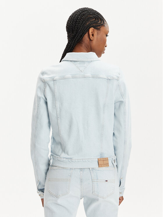 Tommy Jeans Tommy Jeans Farmer kabát Vivianne DW0DW17659 Kék Slim Fit