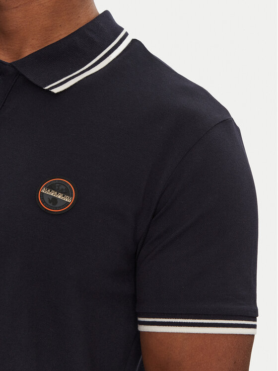 Napapijri Napapijri Polokošile E-Macas NP0A4ID51761 Tmavomodrá Regular Fit