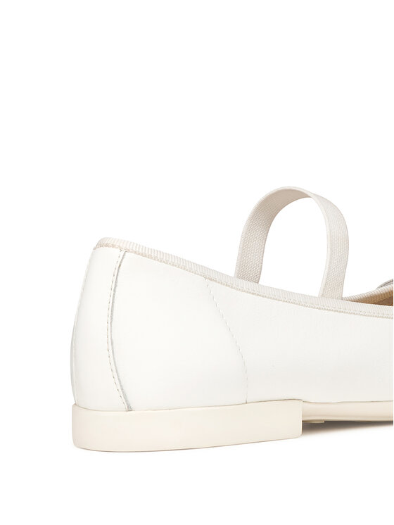 Geox Geox Ballerine Jr Plie' J6555A 00085 C1000 D Bianco