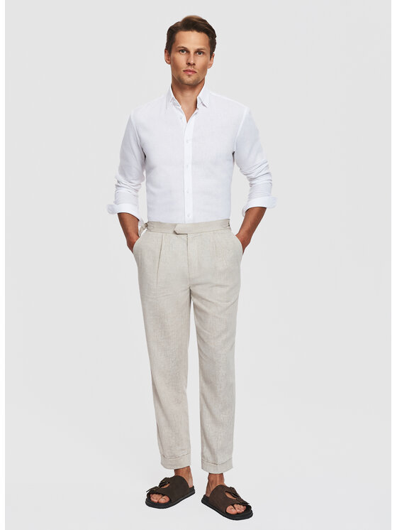 Pako Lorente Pako Lorente Koszula P26SF-1X-021 Biały Slim Fit
