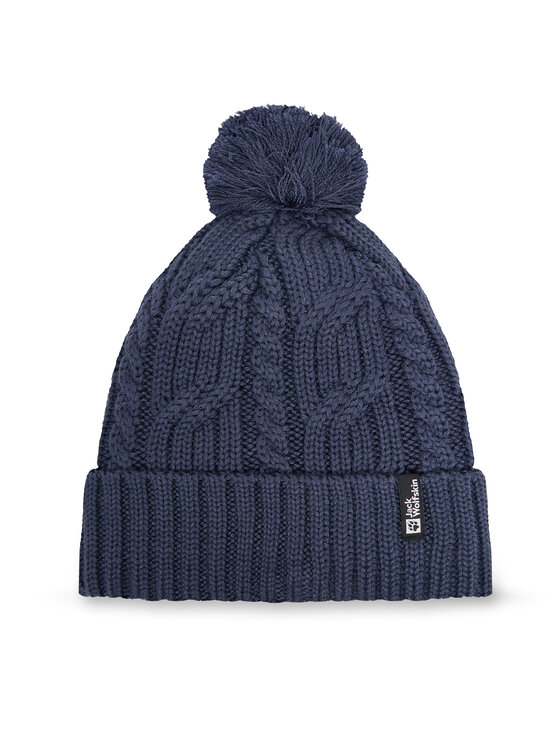 Jack Wolfskin Jack Wolfskin Kapa Pompom 1905092 Tamnoplava