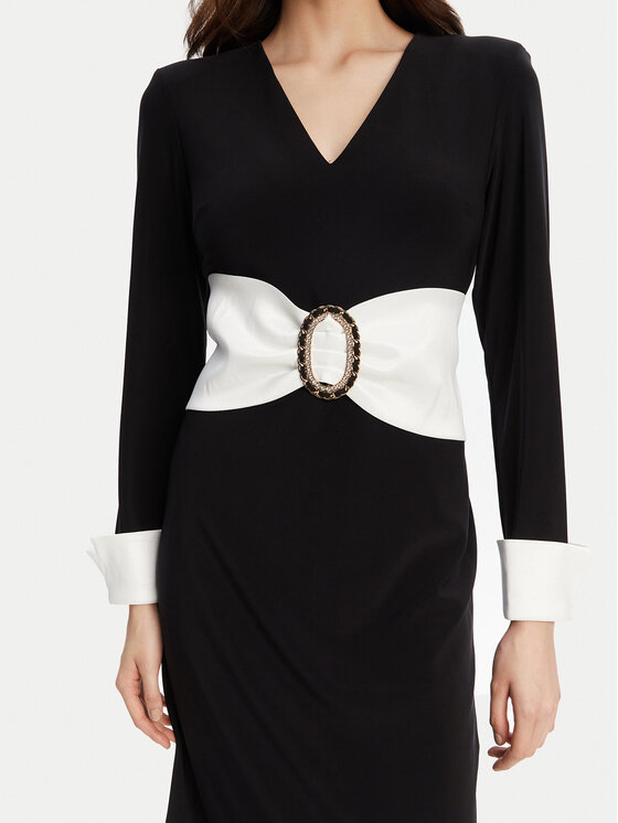 Joseph Ribkoff Joseph Ribkoff Koktejlové šaty 253768 Černá Slim Fit