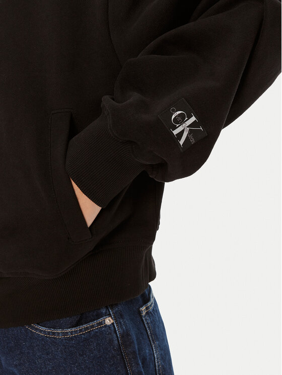 Calvin Klein Jeans Calvin Klein Jeans Mikina J20J223913 Čierna Regular Fit