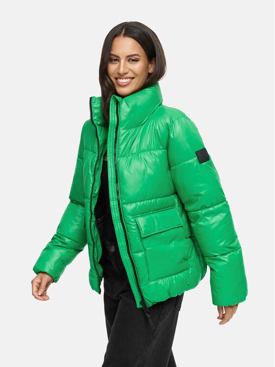 Navahoo Navahoo Kurtka zimowa Eispacht Zielony Regular Fit