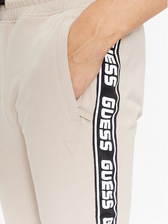Guess Guess Спортивні штани Z2YB19 K6ZS1 Бежевий Regular Fit
