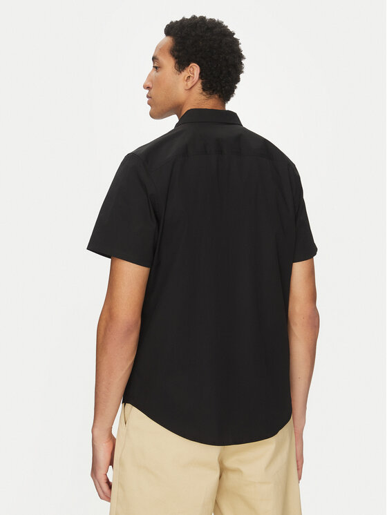 Calvin Klein Calvin Klein Сорочка Classic LV04LB125G Чорний Regular Fit