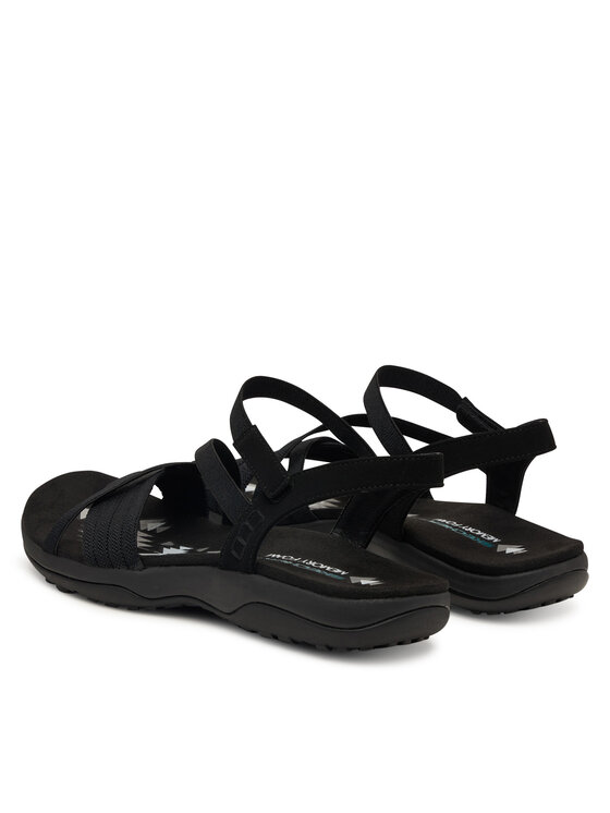 Skechers Skechers Сандали Reggae Slim-Summer Heat 163116/BBK Черен