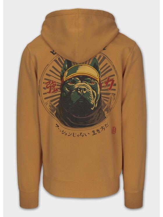 PITBULL PITBULL Bluza MT FUJI Żółty Regular Fit