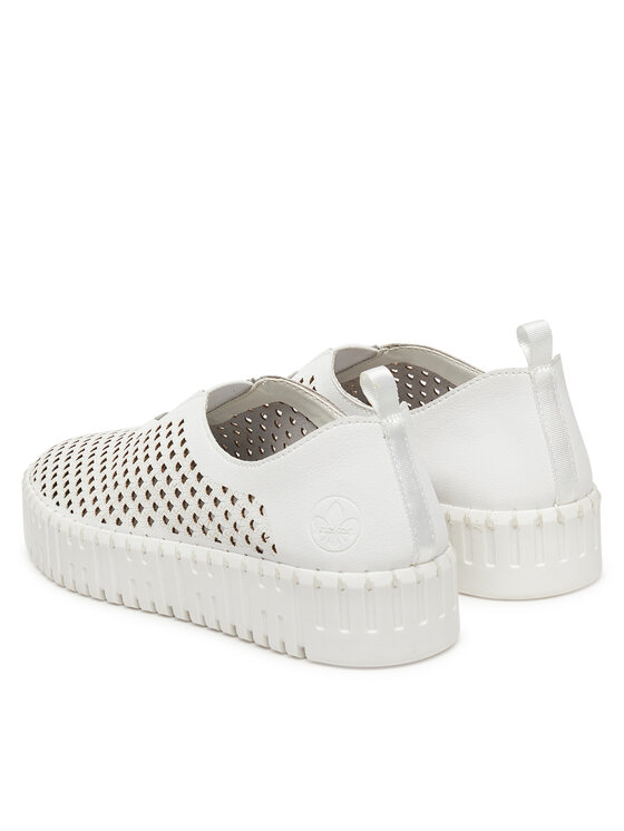 Rieker Rieker Scarpe basse M8351-80 Bianco
