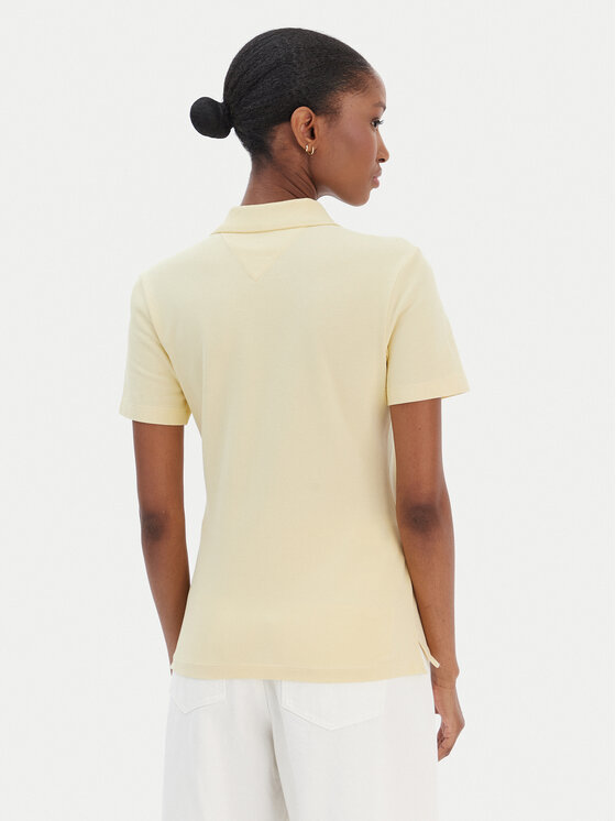 Tommy Hilfiger Tommy Hilfiger Polo 1985 WW0WW43225 Giallo Slim Fit