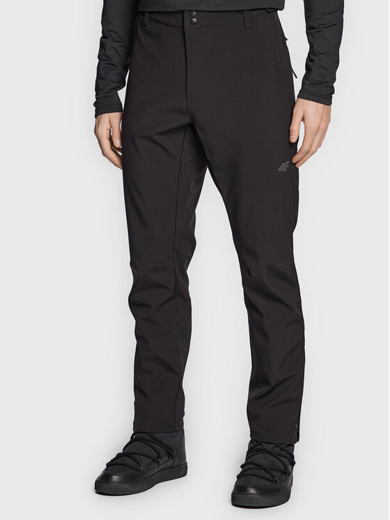 4F 4F Outdoor hlače H4Z22-SPMT001 Crna Regular Fit