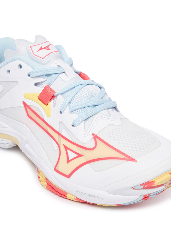 Mizuno Mizuno Batai uždaroms aikštelėms Wave Lightning Z8 V1GC2400 Balta