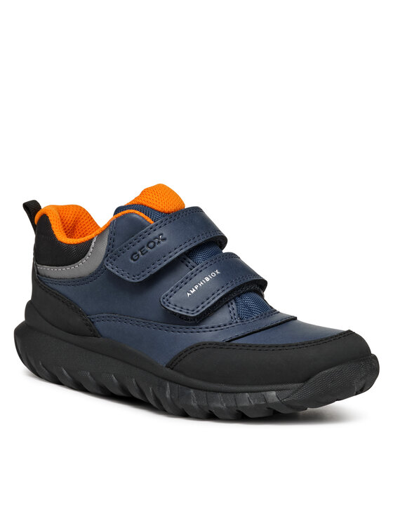 Geox Geox Ghete J Simbyos Boy B Abx J46L0B 0MEMS C0057 M Albastru