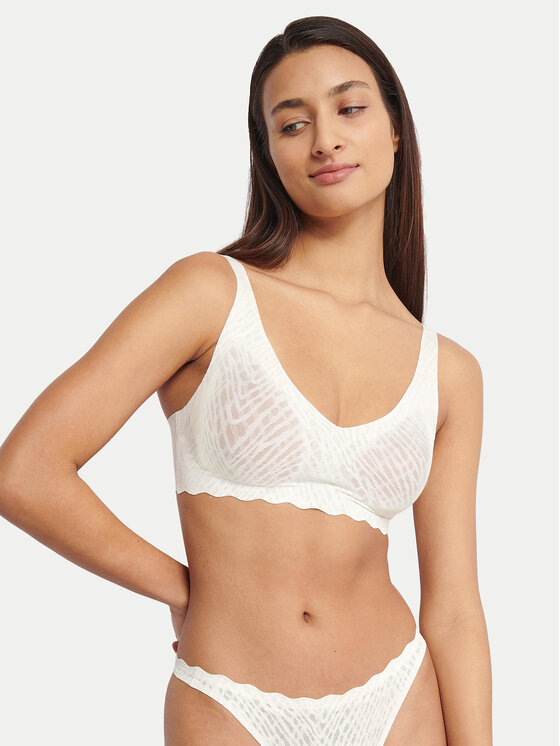 Sloggi Sloggi Reggiseno senza ferretto Zero Feel Bliss 10219688 Écru