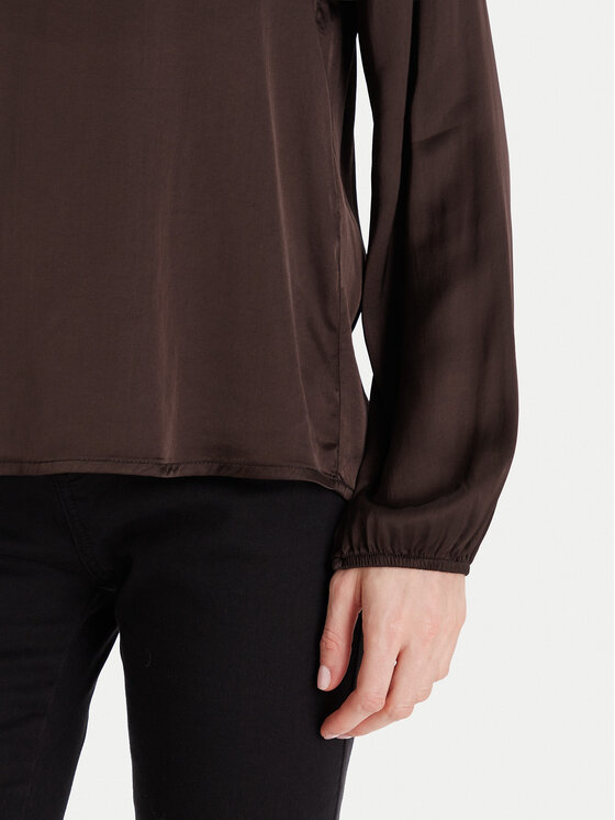 Maryley Maryley Blūze 25IB824/18CO Brūns Regular Fit