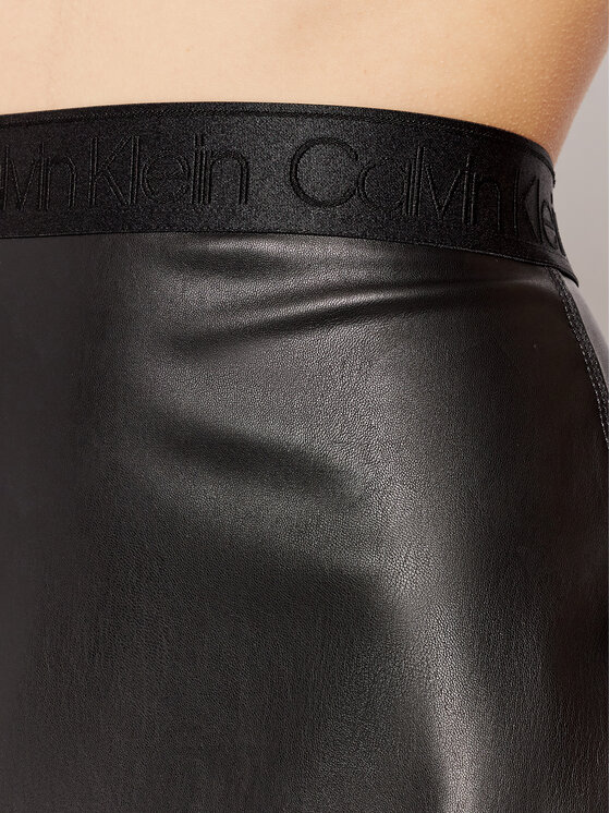 Gonna in similpelle Pu K20K203118 Nero Regular Fit...