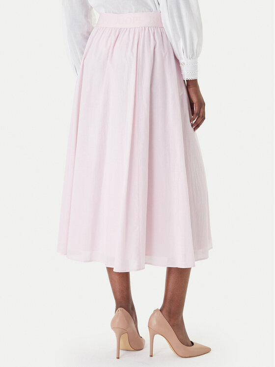 JOOP! JOOP! Midi sukně Sedef 30102096 Růžová Regular Fit