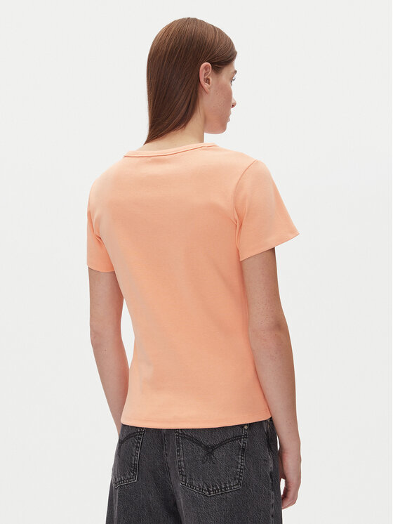 HUGO HUGO T-Shirt Deloris 50512002 Oranžová Regular Fit