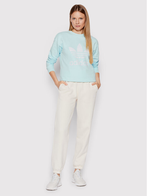 adidas adidas Felpa Treofil Crew HL6678 Blu Regular Fit