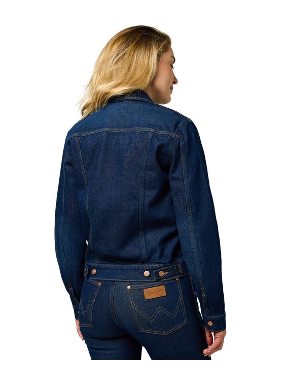 Wrangler Wrangler Giacca di jeans HERITAGE JACKET Blu Regular Fit