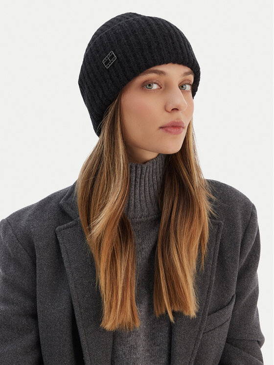 Tommy Hilfiger Tommy Hilfiger Berretto Elevated Heritage AW0AW17905 Nero