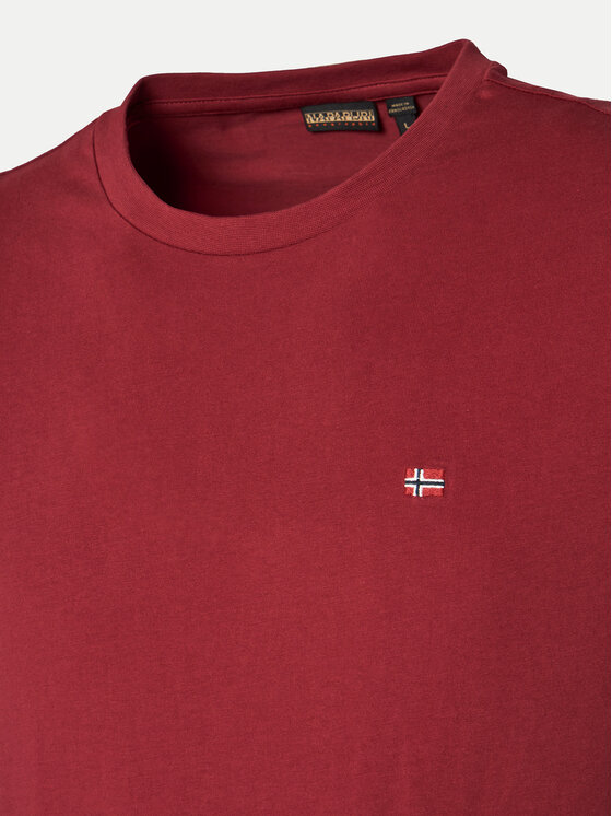 Napapijri Napapijri T-särk Salis NP0A4H8D Punane Regular Fit