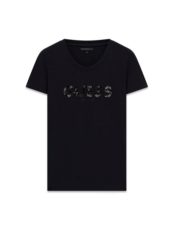 Guess Guess T-shirt 174863 Nero Classic Fit