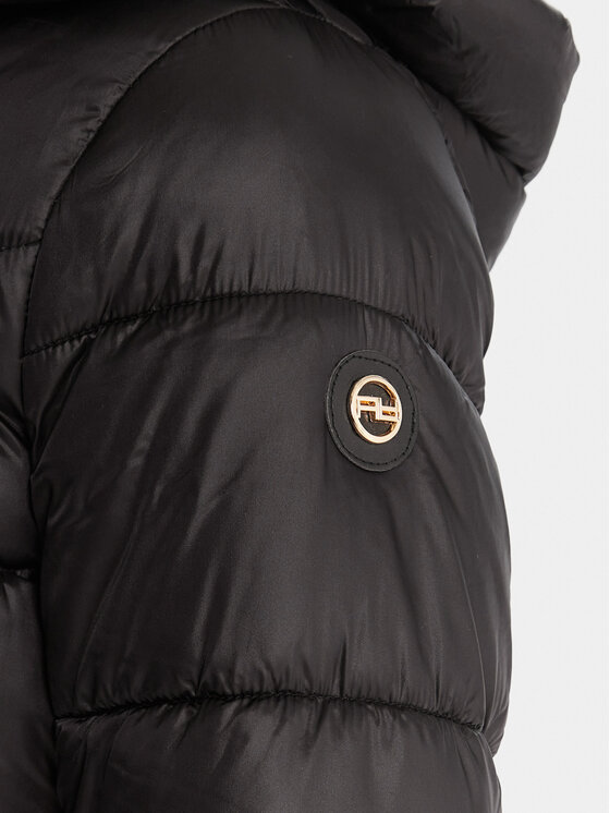 Artigli Artigli Παλτό χειμωνιάτικο ACPM002934 Μαύρο Regular Fit