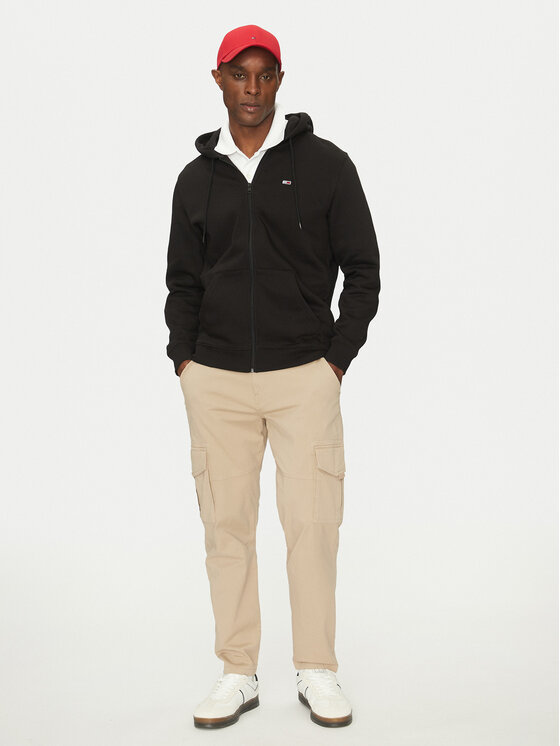 Tommy Jeans Tommy Jeans Суитшърт DM0DM20743 Черен Regular Fit