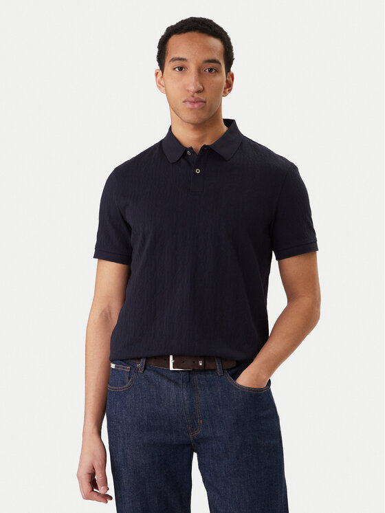 Guess Guess Polo M6RP05 KD181 Blu scuro Regular Fit