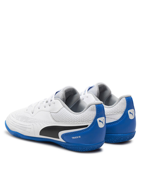 Puma Puma Ghete pentru fotbal Truco III Jr 107980 Alb