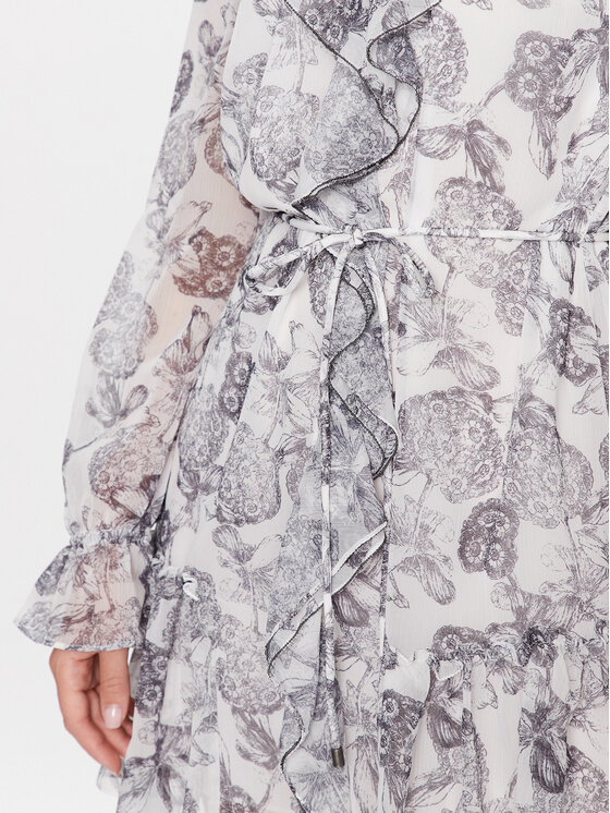 Ted Baker Ted Baker Sukienka codzienna Giorgii 272221 Biały Regular Fit
