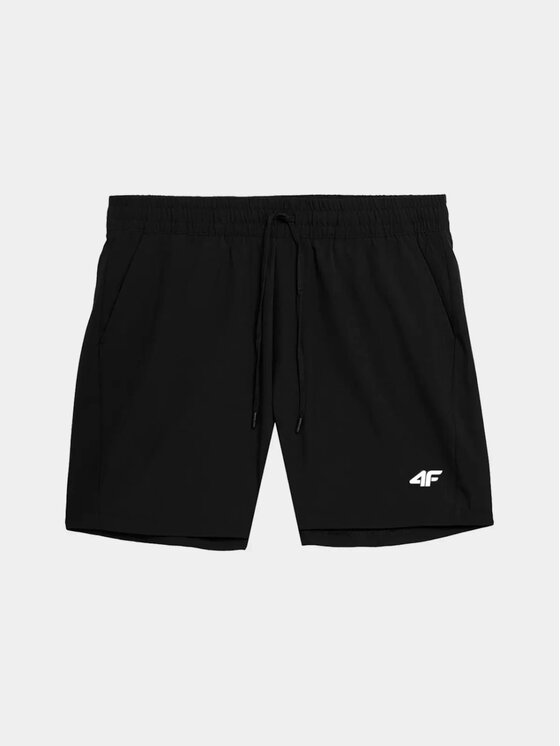 4F 4F Shorts da mare 4FWSS25UBDSM201-20S Nero Regular Fit