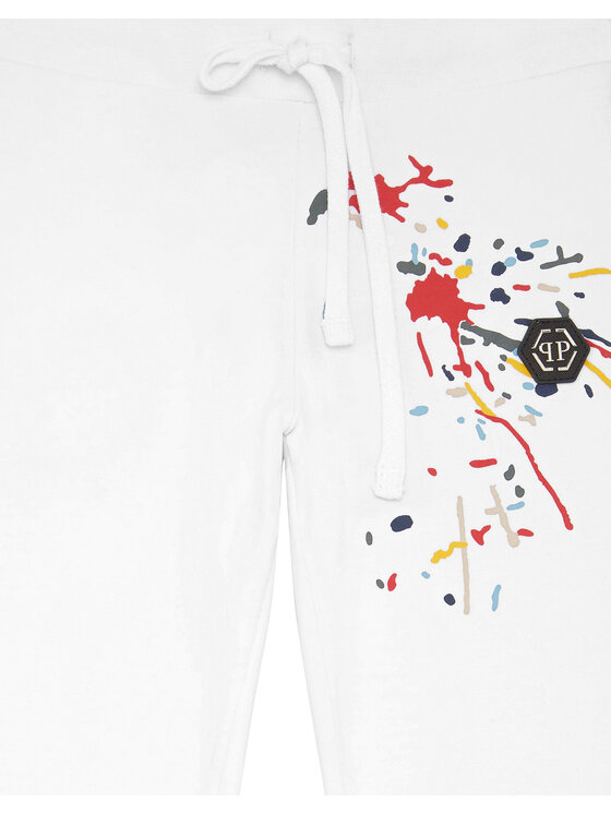 PHILIPP PLEIN PHILIPP PLEIN Joggers 19831 Bianco Jogger Fit