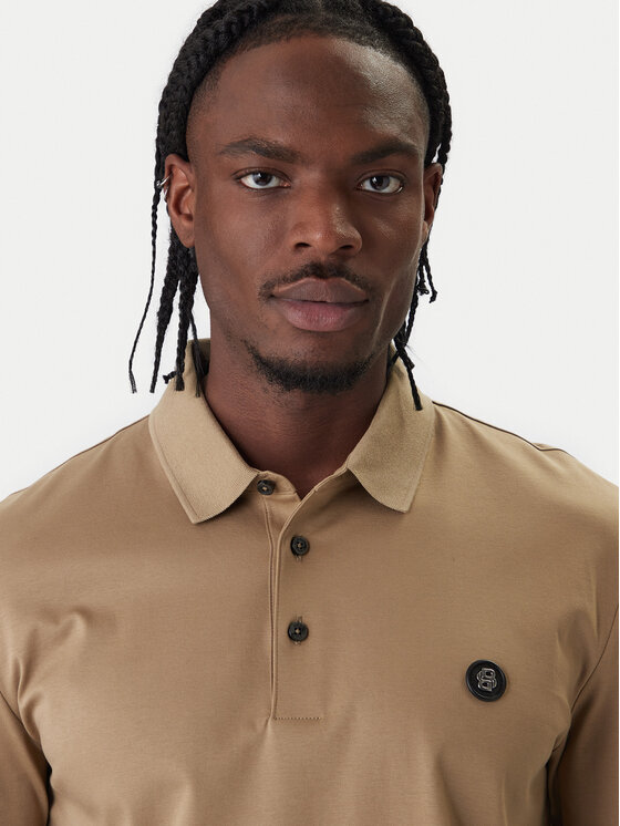 BOSS BOSS Polo majica Parris 01 50555829 Khaki Regular Fit