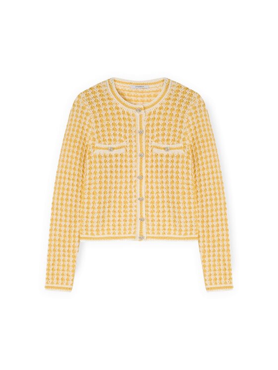 Motivi Motivi Maglione M121W003811N0R8 Giallo Regular Fit