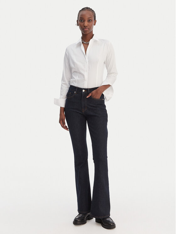 HUGO HUGO Košile 50554568 Bílá Slim Fit