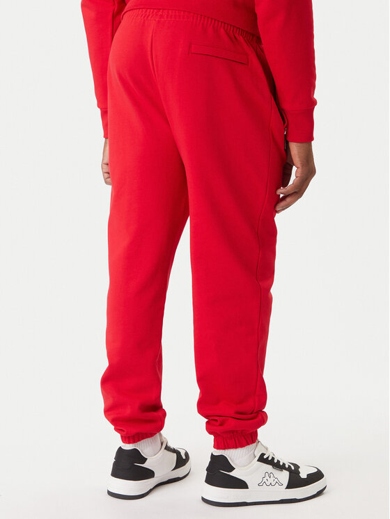 Kappa Kappa Dressipüksid Olmos 311M2TW Punane Regular Fit