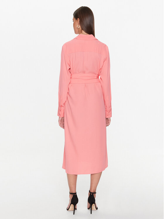 Seidensticker Seidensticker Hemdkleid 60.134572 Rosa Regular Fit