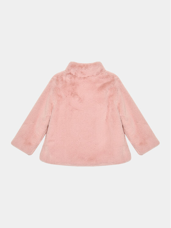 Mayoral Mayoral Pelzmantel 2.415 Rosa Regular Fit