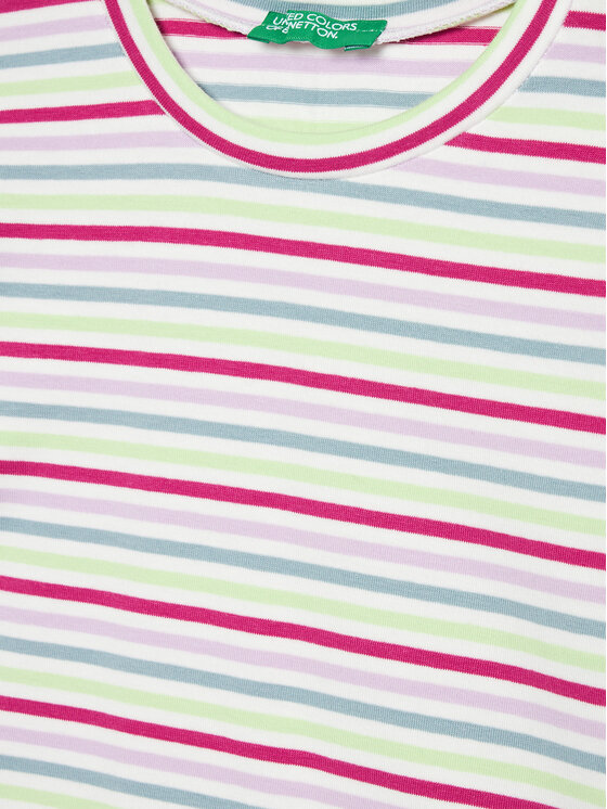 United Colors Of Benetton United Colors Of Benetton Μπλουζάκι 3XMLG10F6 Έγχρωμο Regular Fit