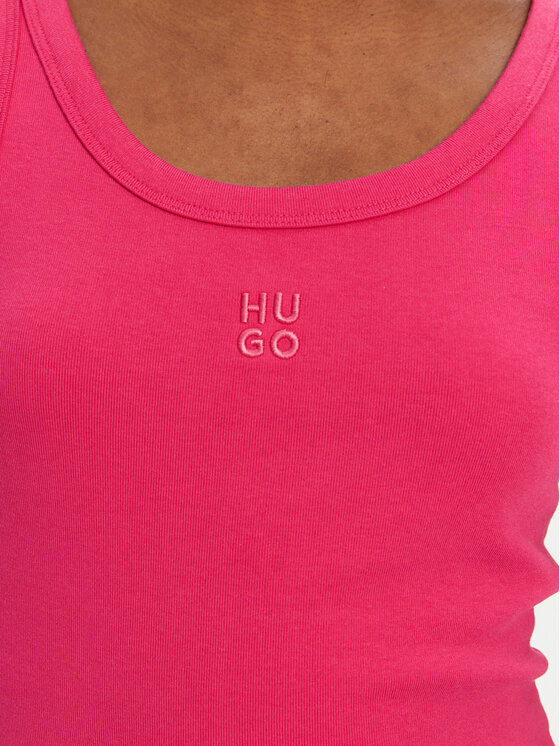 HUGO HUGO Top Datamia 50514489 Ružičasta Slim Fit
