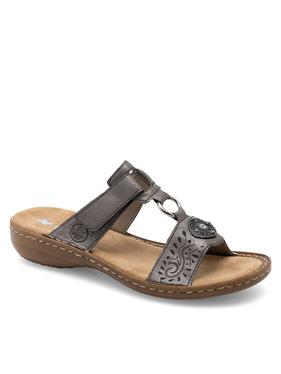 Rieker Rieker Ciabatte 608K1-45 Grigio