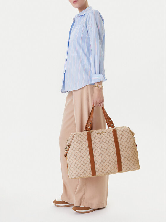 Nine West Nine West Чанта за уикенд H231181 Бежов