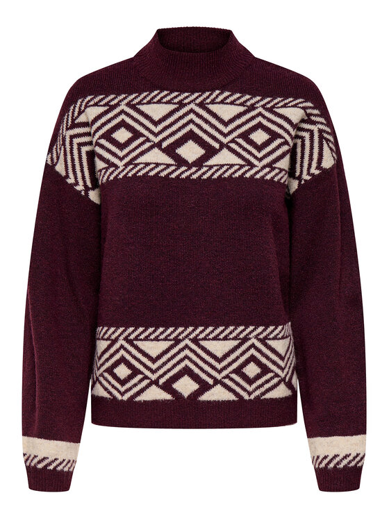 ONLY ONLY Rolák Victoria 15321179 Fialová Regular Fit