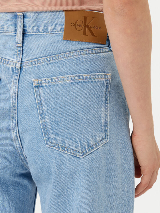 Calvin Klein Jeans Calvin Klein Jeans Blugi Barrel J20J225006 Albastru Loose Fit