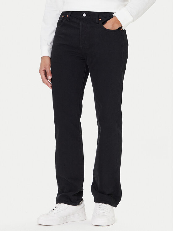 Levi's® Levi's® Jeans hlače 501® 00501-0165 Črna Original Fit